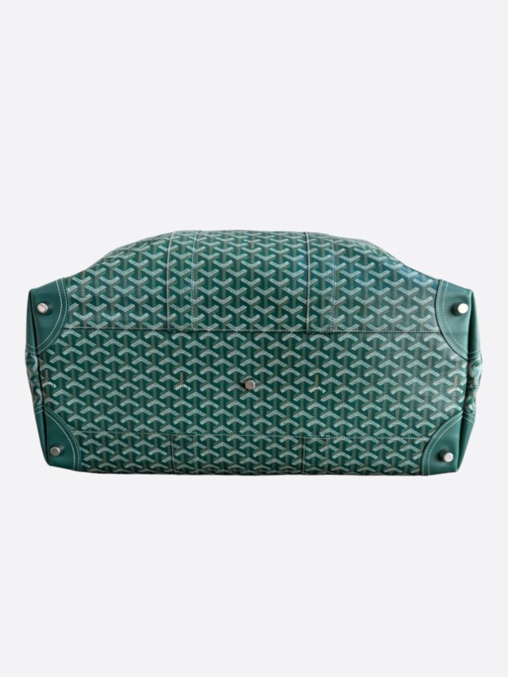 Goyard Green Bowling 55 Duffel Bag - Picture 5 of 7